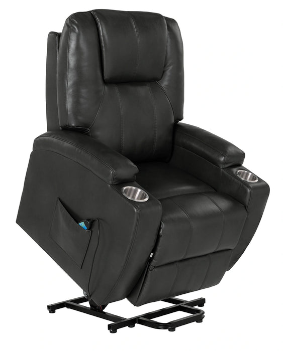 Phoenix Gray Power Lift Chair W/Heat & Massage