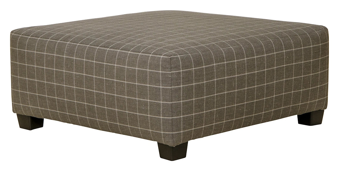 Charcoal Cocktail Ottoman (Lewiston Cement)