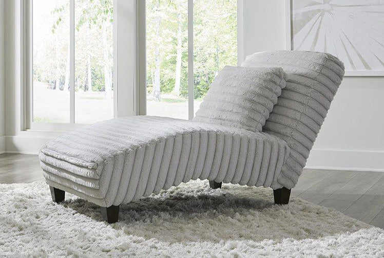 Cloud Heights Silver Chaise Lounge