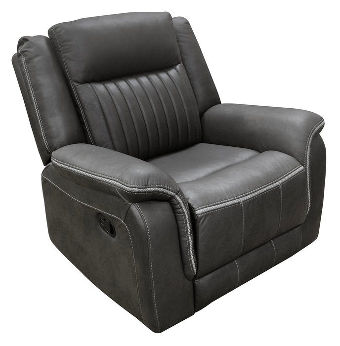 Eclipse Chacoal Glider Recliner