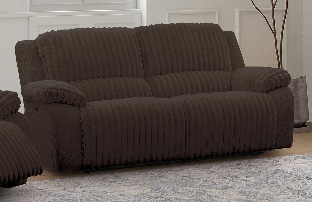 Mondo Chocolate Pwr Reclining Sofaw/Usb