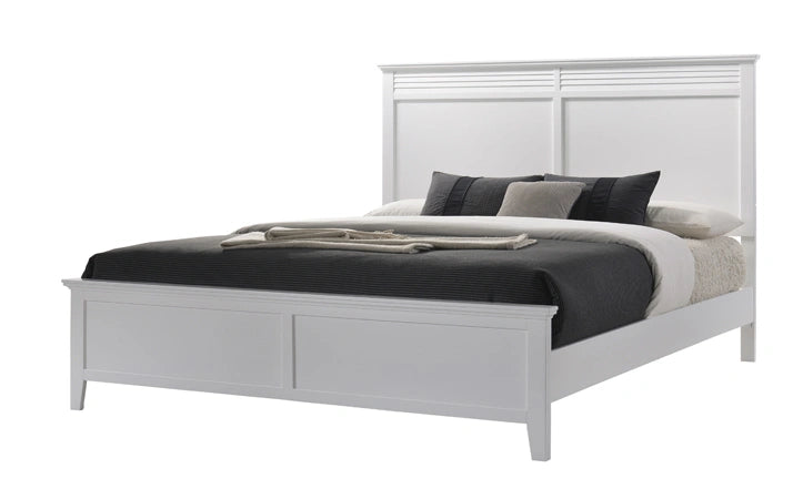 Cottage Bay White King Bed