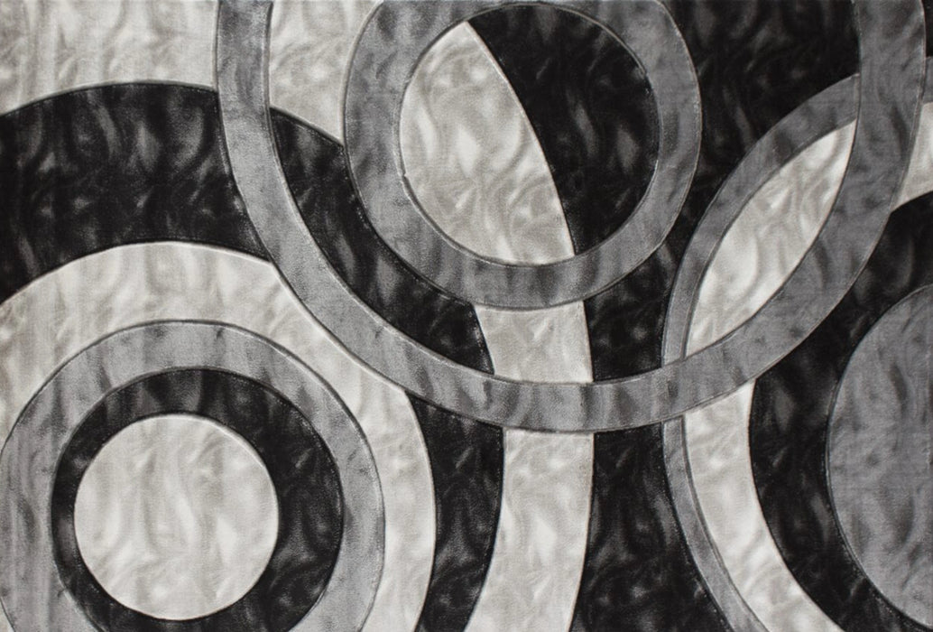 Grey/Black Rug Orelsi Collection