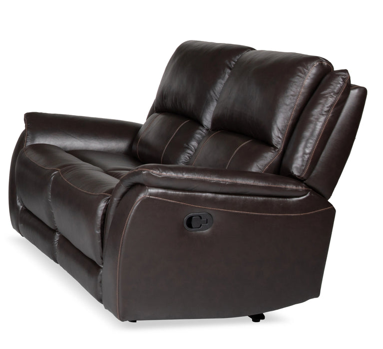 Madras Espresso Power Reclining Loveseat