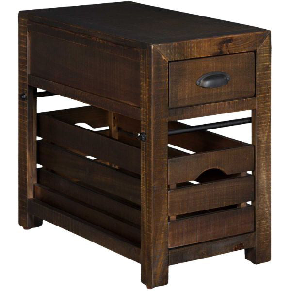 Homestead Brown Chair Side Table