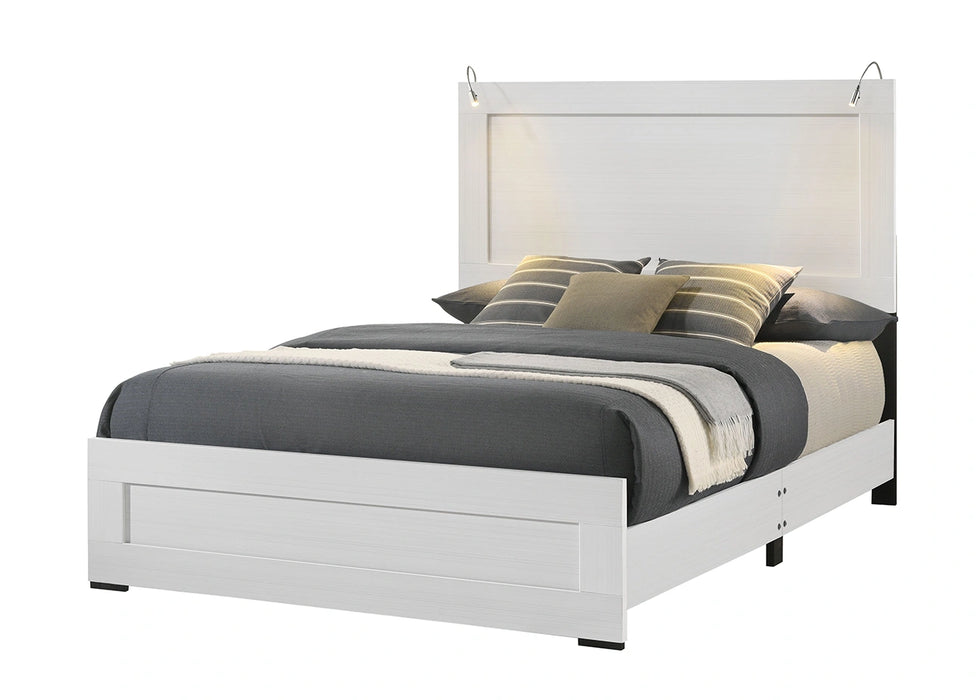 Salt Creek White Full Bed