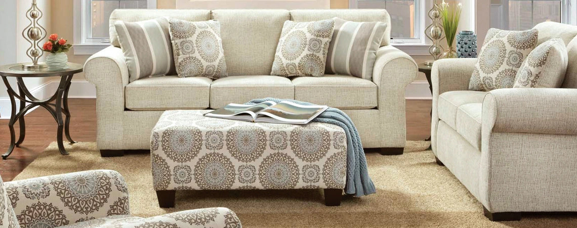 Charisma Linen Loveseat