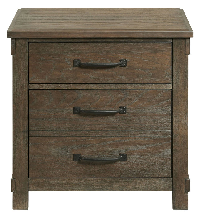 Scott Chocolate Nightstand W/Usb