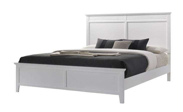 Cottage Bay White Twin Bed
