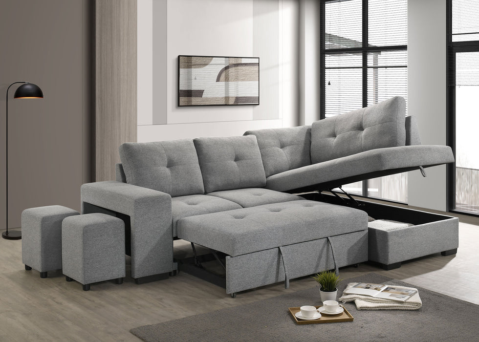 Roanne Pull-Out Sleeper Sectional Sofa