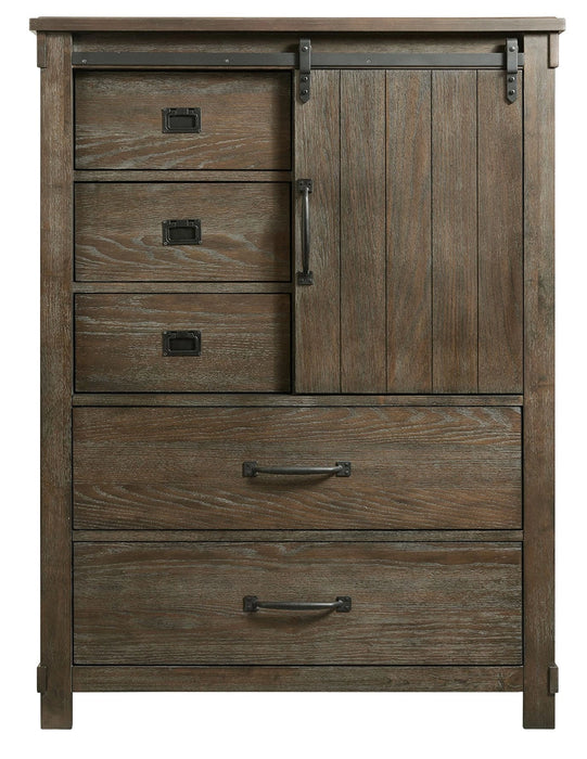 Scott Chocolate Door Chest
