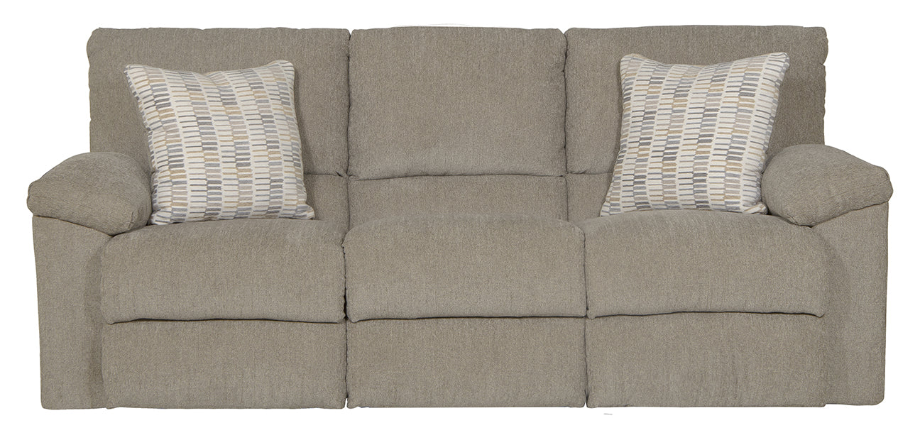 Tyler Pewter Power Reclining Sofa