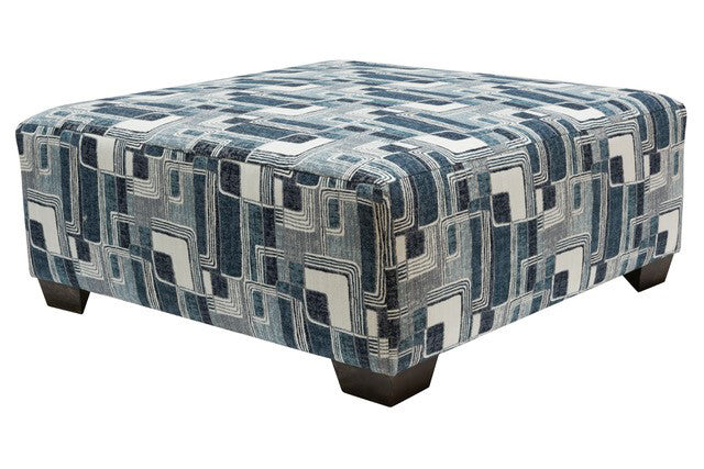 Galactc Charcoal Ottoman