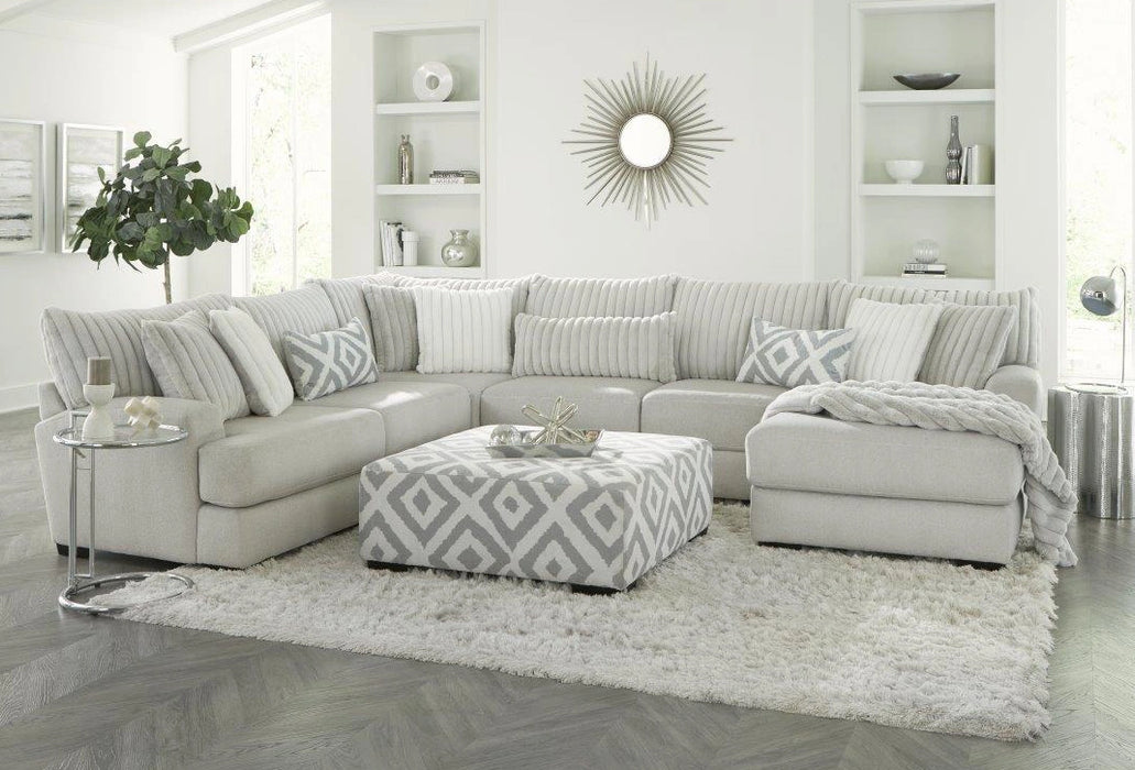 Cloud Heights Silver 3Pc Sectional