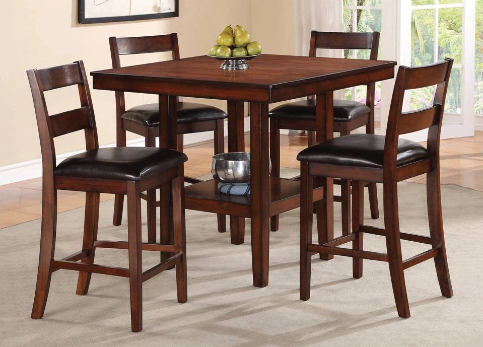 Pendleton Brown Pub Table W/4 Chairs