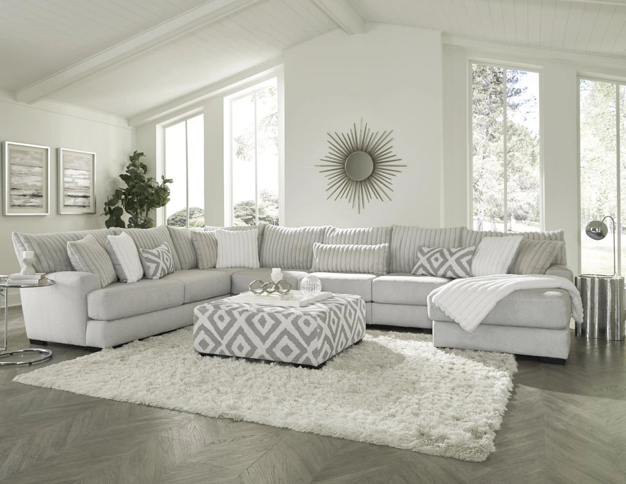Cloud Heights Silver 4Pc Sectional