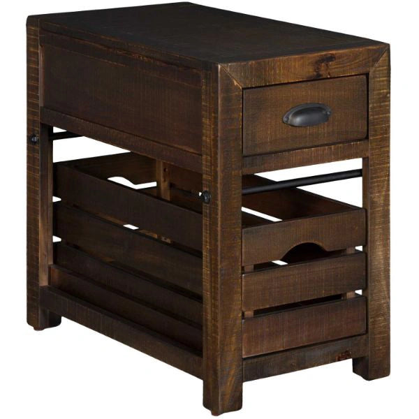 Homestead Brown Chair Side Table