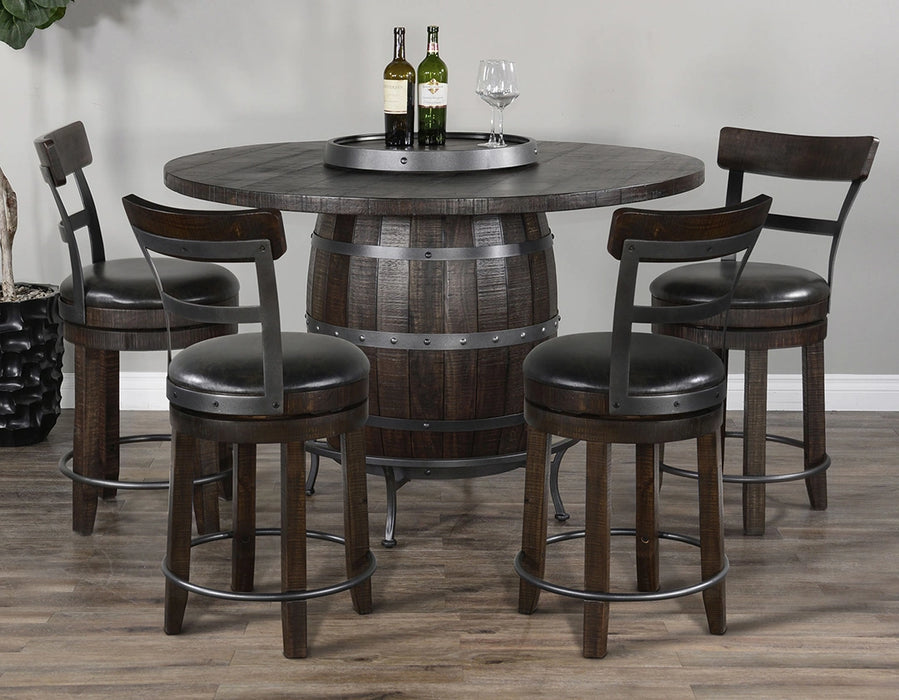 Farmstead Pub Table W/4 Chairs