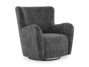 Rowenburg Swivel Glider Accent Chair