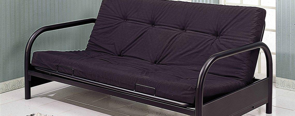 Black Full Futon Frame image