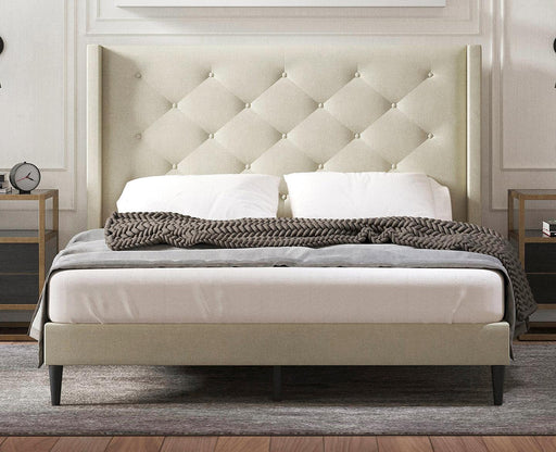 Carrington Beige King Bed image