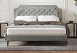 Hanfield Stone King Bed image