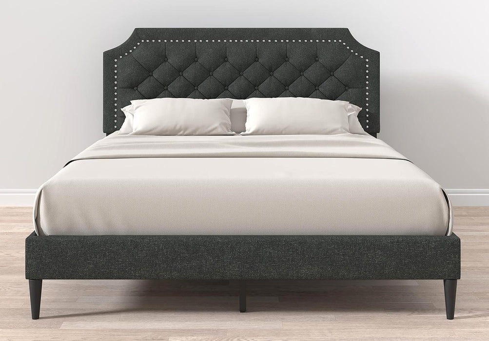 Hanfield Gray Queen Bed image