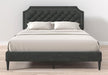 Hanfield Gray Queen Bed image