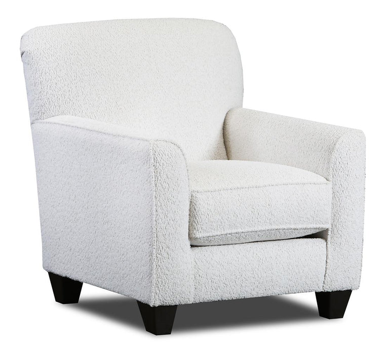 Fluffy Alabaster Accent Chair (Sheep Silver) image