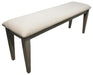 Clark Grey Dining Bench image