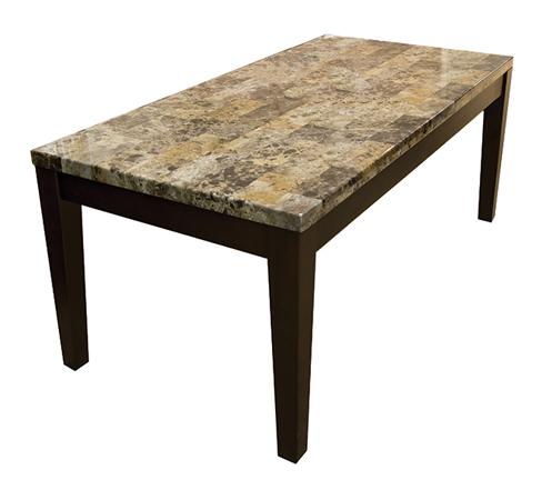 Breccia Faux Marble Cocktail Table image