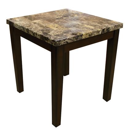 Breccia Faux Marble End Table image