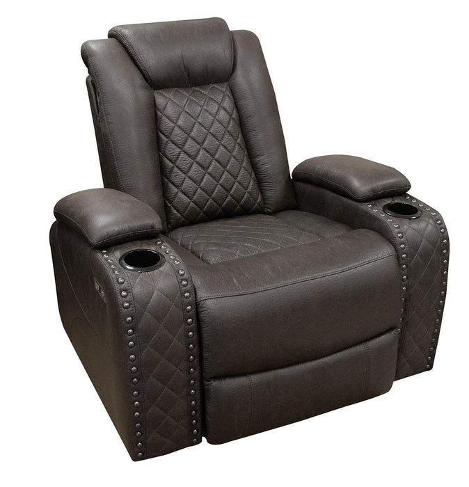 Omega Brown Power Recliner image