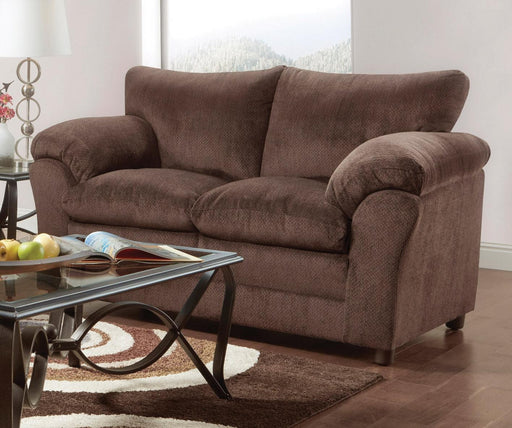 Kennedy Chocolate Loveseat image