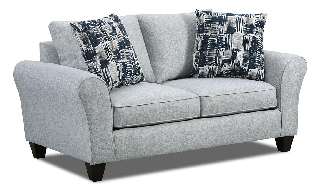 Cobble Silver Loveseat image