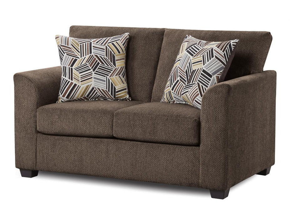 Kennedy Chocolate Loveseat image