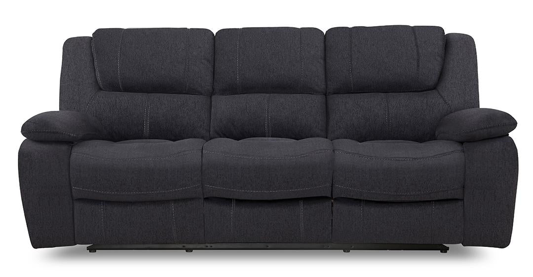 London Charcoal Reclining Sofa image