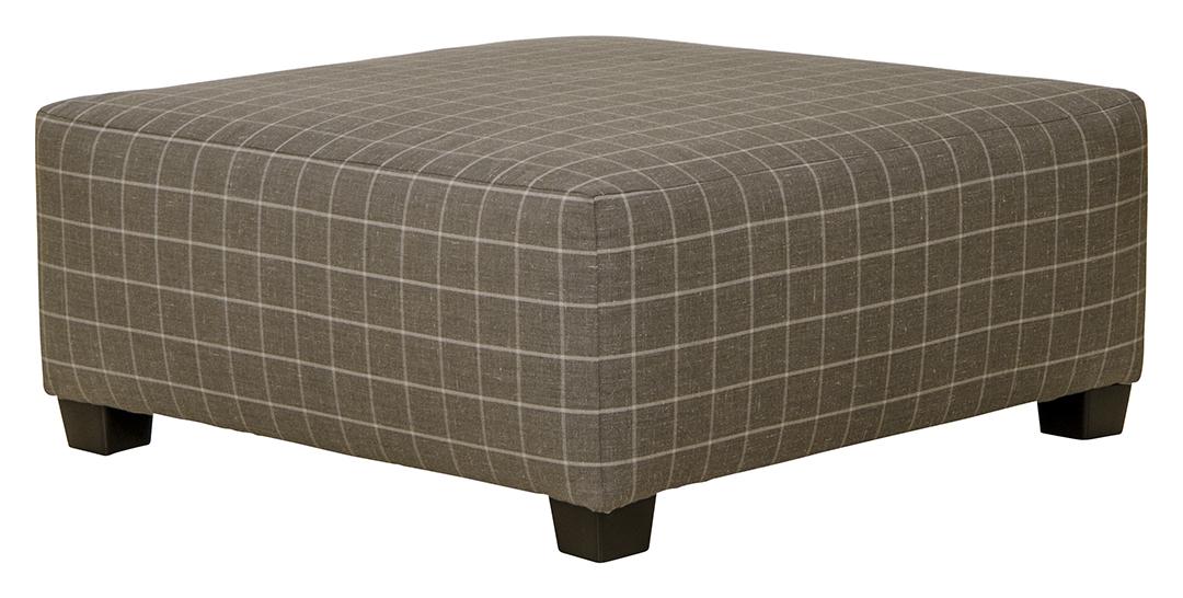 Charcoal Cocktail Ottoman (Lewiston Cement) image