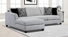 Dakota Smoke 2Pc Sectional image