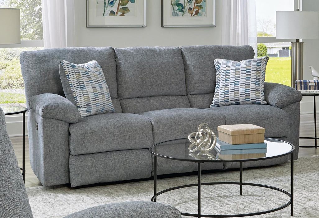 Tyler Stonewash Power Reclining Sofa image