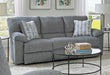 Tyler Stonewash Reclining Sofa image