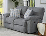 Tyler Stonewash Power Reclining Loveseat image