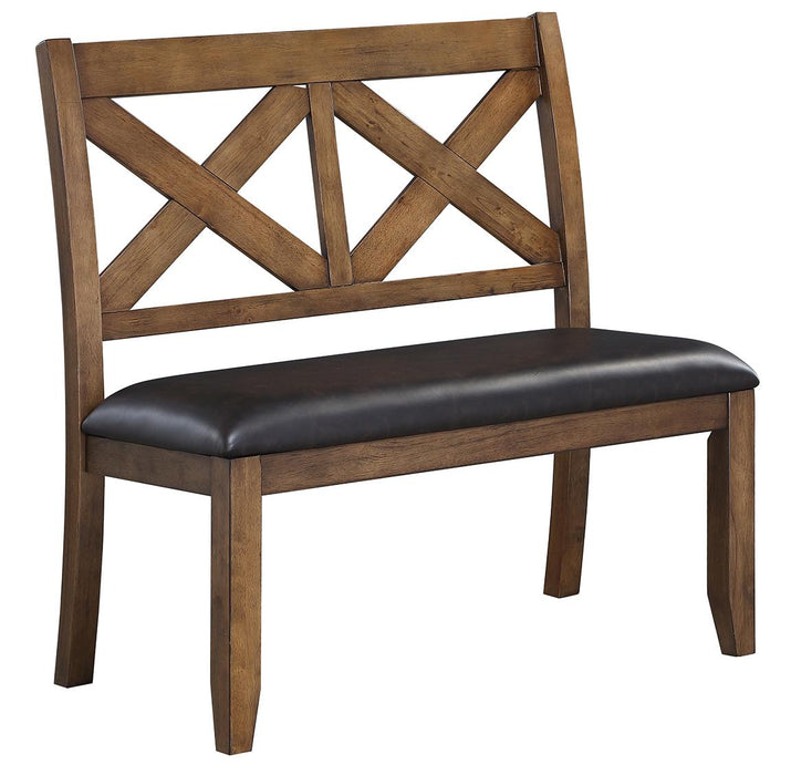 Aspen Brown Dining Bench image