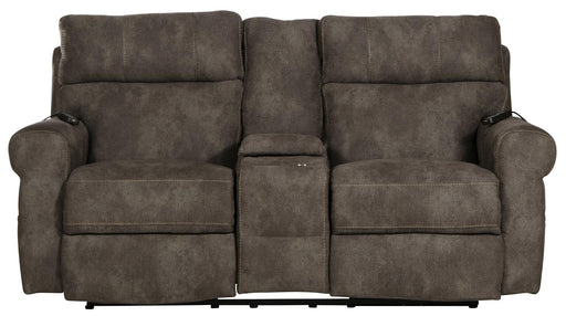 Tranquility Pewter Power Reclining Loveseat image