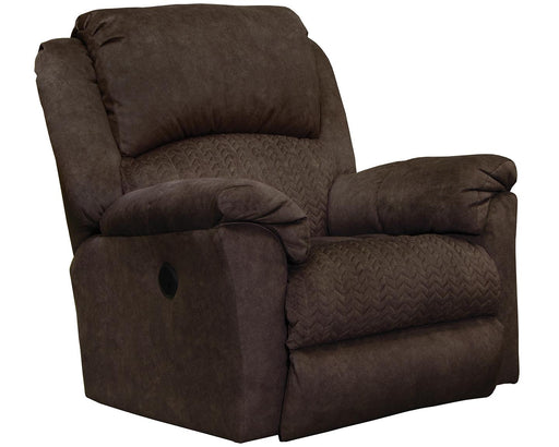 Malloy Chocolate Power Rocker Recliner image