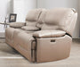 Colt Taupe Power Zero-G Loveseat image