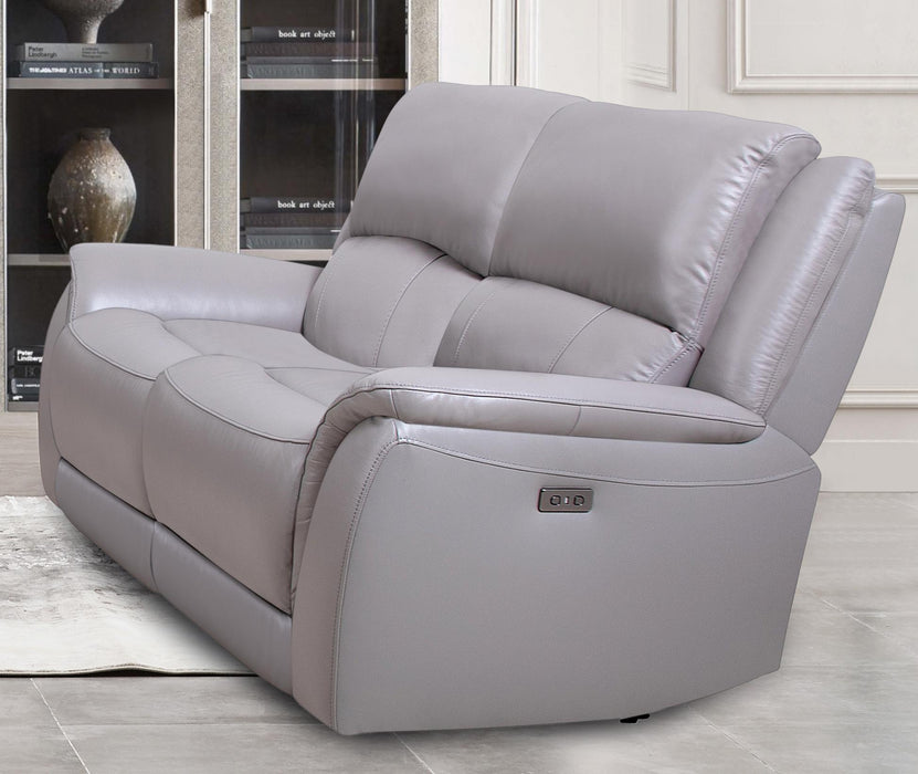 Madras Stone Power Reclining Loveseat image