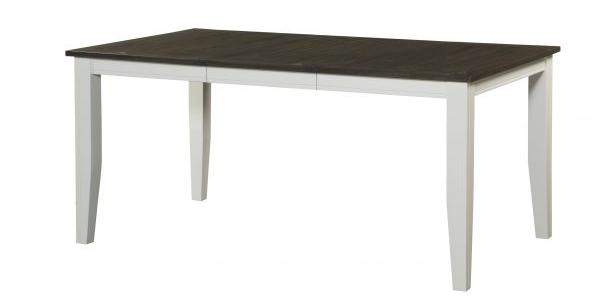 Dining Leg Table Grey &White image