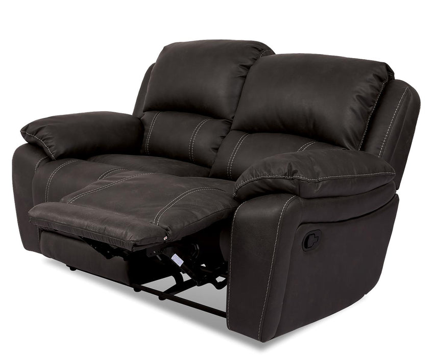 Cowboy Dark Brown Dual Reclining Loveseat image