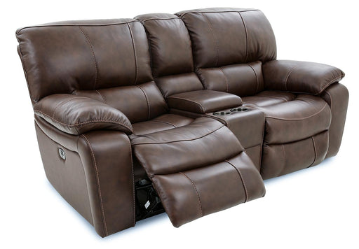 Cheyenne Medium Brown Power Loveseat image